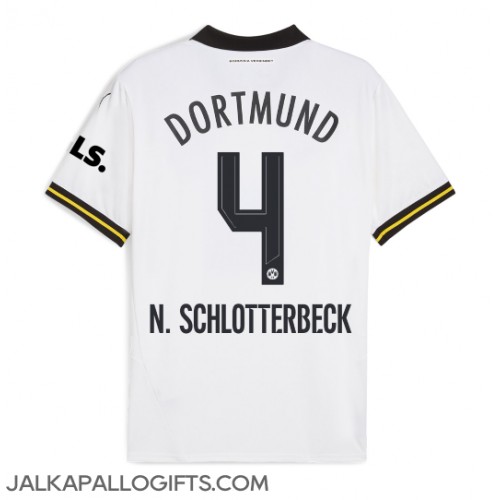 Borussia Dortmund Nico Schlotterbeck #4 Kolmaspaita 2024-25 Lyhythihainen